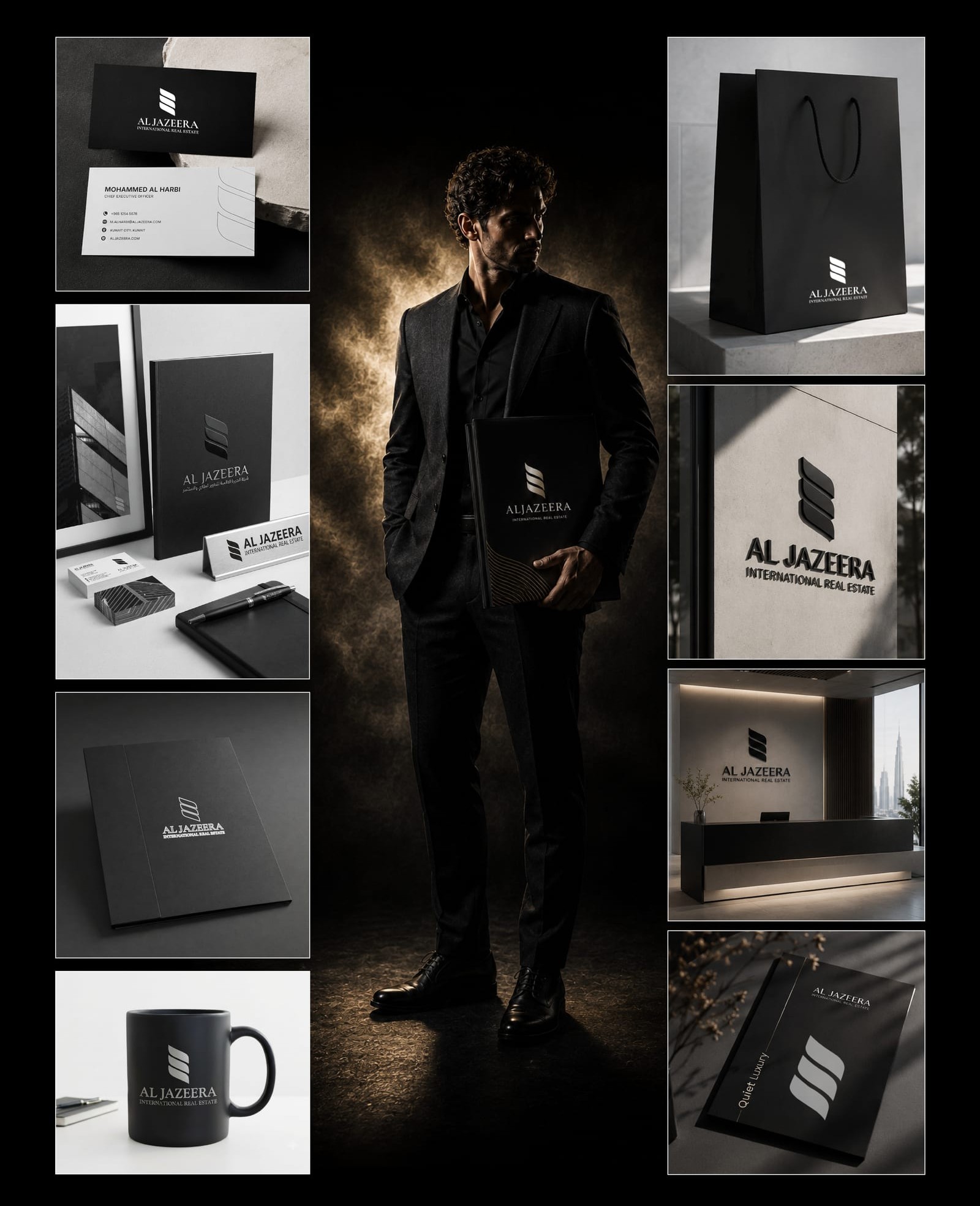 Al Jazeera Real Estate Brand Identity
