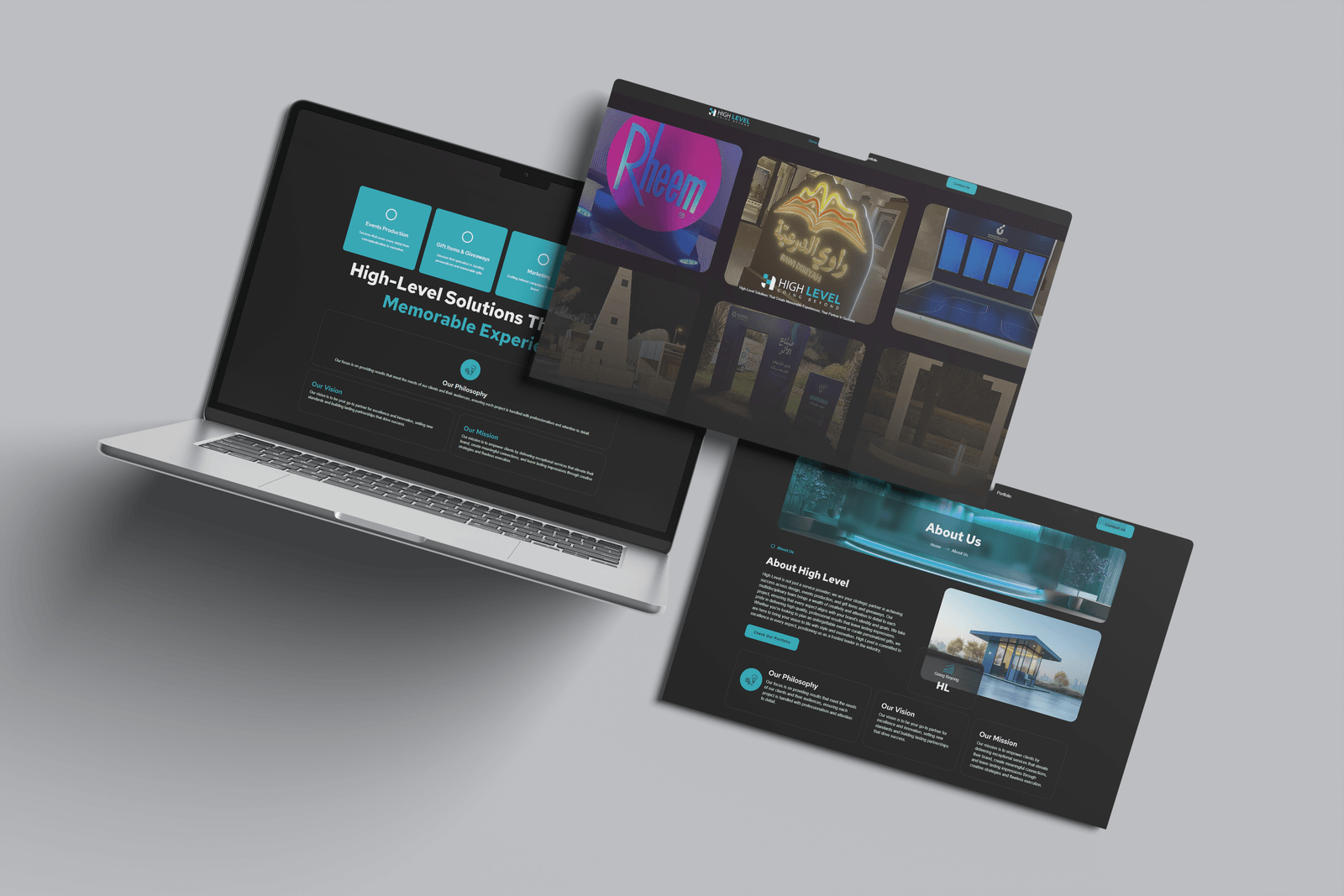 High Level Website Design