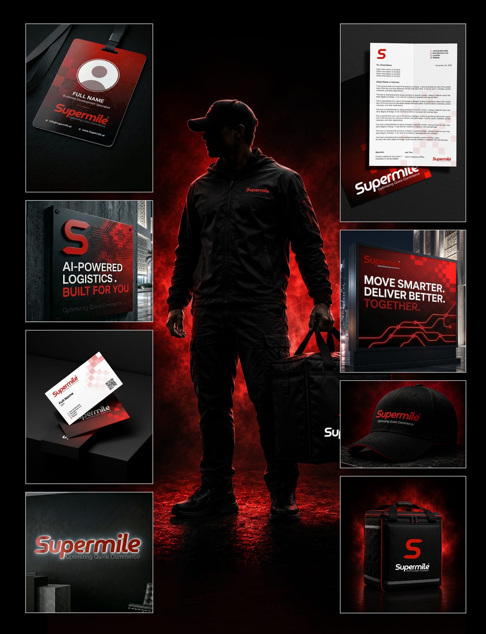 Supermile Brand Identity